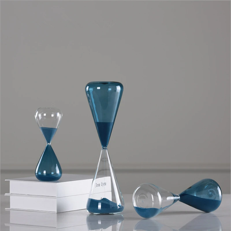 10//30//60 Minutes Glass Sand Glass Sandglass Hourglass Timer Clock Home Decor