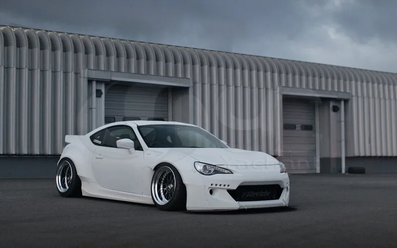 GT86 FT86 ZN6 FRS BRZ ZC6 Greddy X Rocket Bunny Ver.2 Style Body Kit FRP (8)