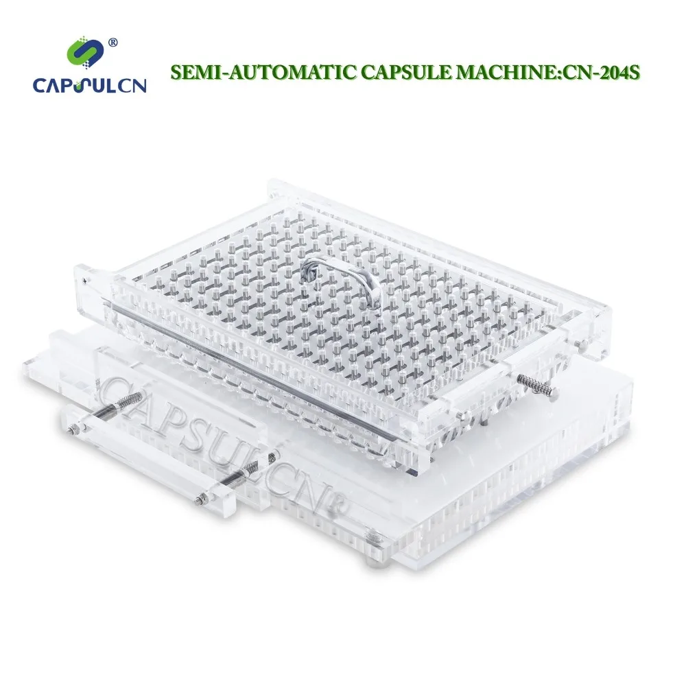 

CN204S size 3 Semi Automatic capsule filling machine manual capsule filler