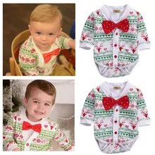 christmas xma new autumn fall toddler infant Newborn Baby Girl Boy Reindeer Snowflake Coat Romper Jumpsuit 2pcs Outfits Set