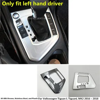 

For Volkswagen Tiguan L TiguanL MK2 2016 2017 2018 2019 2020 Car Stick Middle Front Shift Stall Paddles Cup Lamp Frame Trim