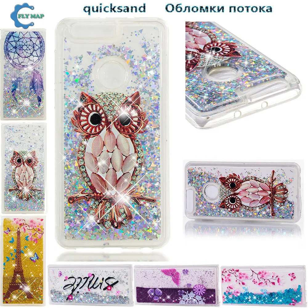 Quicksand Case For Huawei Honor 8 Dynamic Liquid Glitter Stars Phone Cover Coque Shell FRD-AL10 FRD-L09 FRD-L19 FRD AL10 L09 L19 |