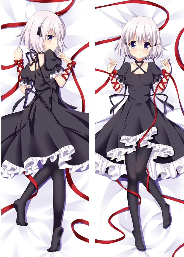 ANIME Rewrite Hugging Body Pillow Cases Cover Girl Pillowcases 76027 Rewrite (2)