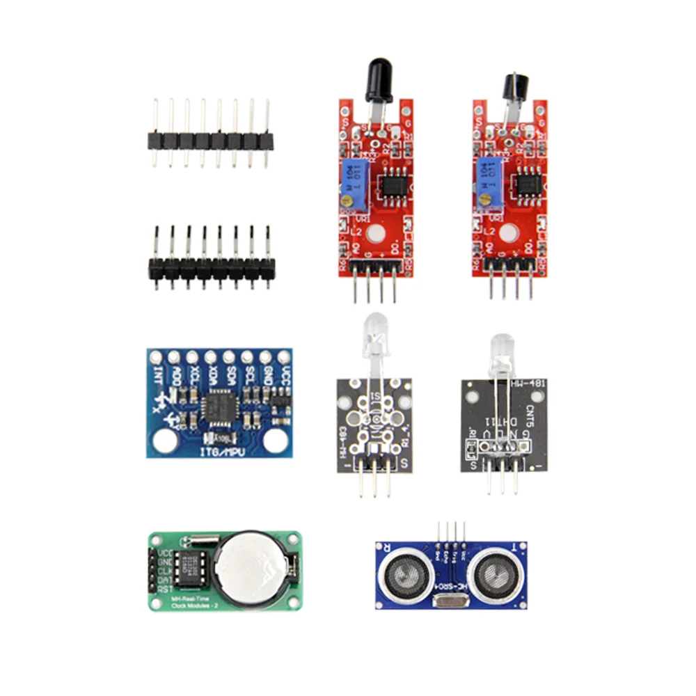 45 в 1 Набор сенсорных модулей s для arduino лучше чем 37 1|Интегральные схемы| |