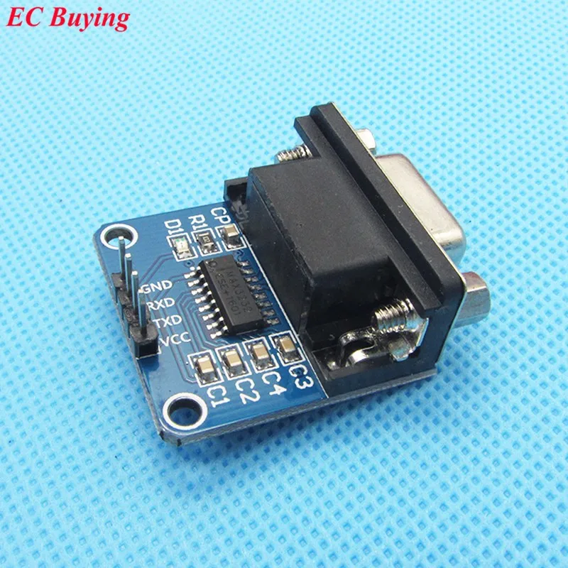 RS232 To TTL Converter Module MAX232CSE COM Serial Board Transfer Chip CA  (2)