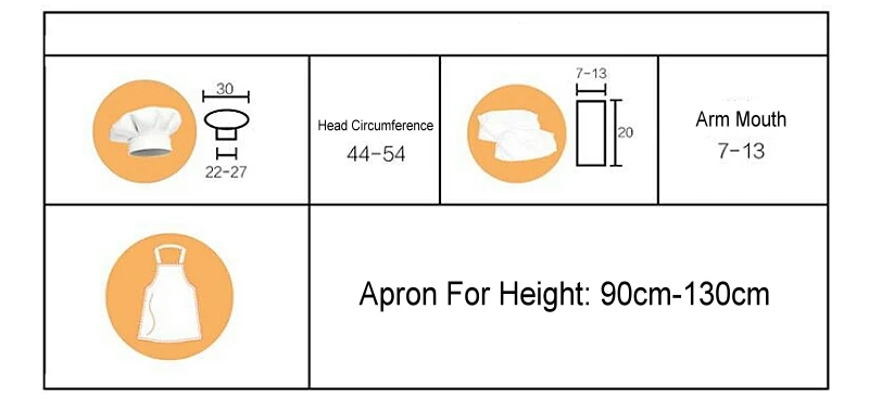 1 комплект, Детский фартук, шапка шеф-повара, комплект с манжетами, детская одежда для приготовления пищи, для выпечки, для детей, сделай сам, одежда для рисования BBB0657