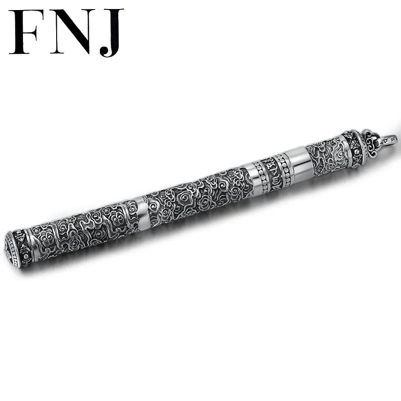 FNJ 925 Silver Pen Pendant Punk Cross Hang Original Pure S925 Thai Pendants for Women Jewelry Making | Украшения и аксессуары