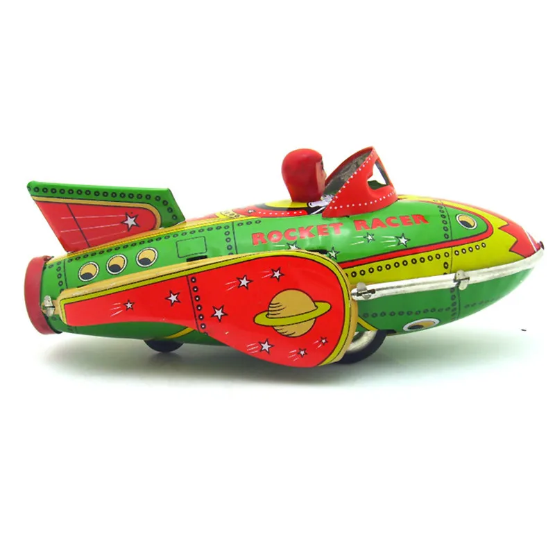 rocket racer wind up toy