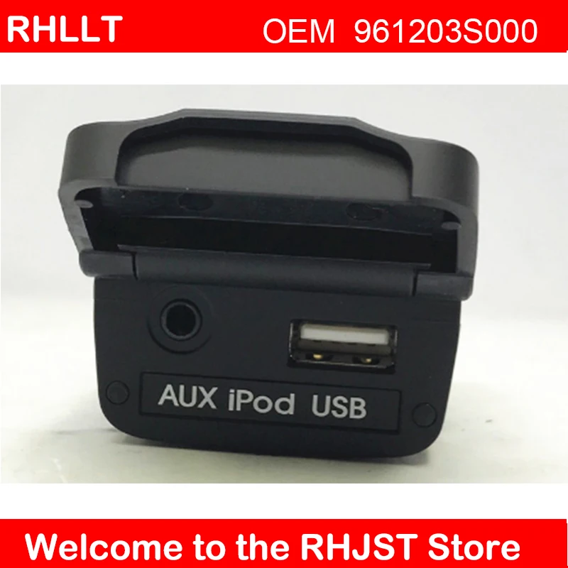 Для HYUNDAI Sonata YF 2011-2014 i45 вспомогательный разъем USB IPOD AUX сборка OEM 96120 3S100 | Автомобили