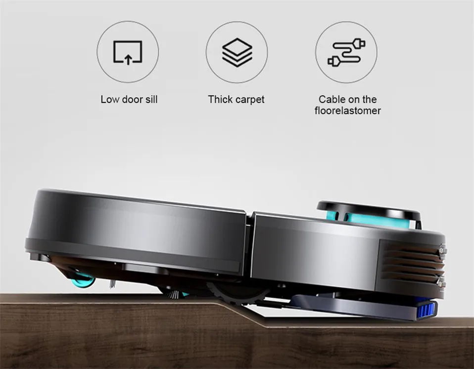 Xiaomi VIOMI Smart 11 Sensors Automatic Recharge Remote Control Planning Route Robot Vacuum Cleaner (16)