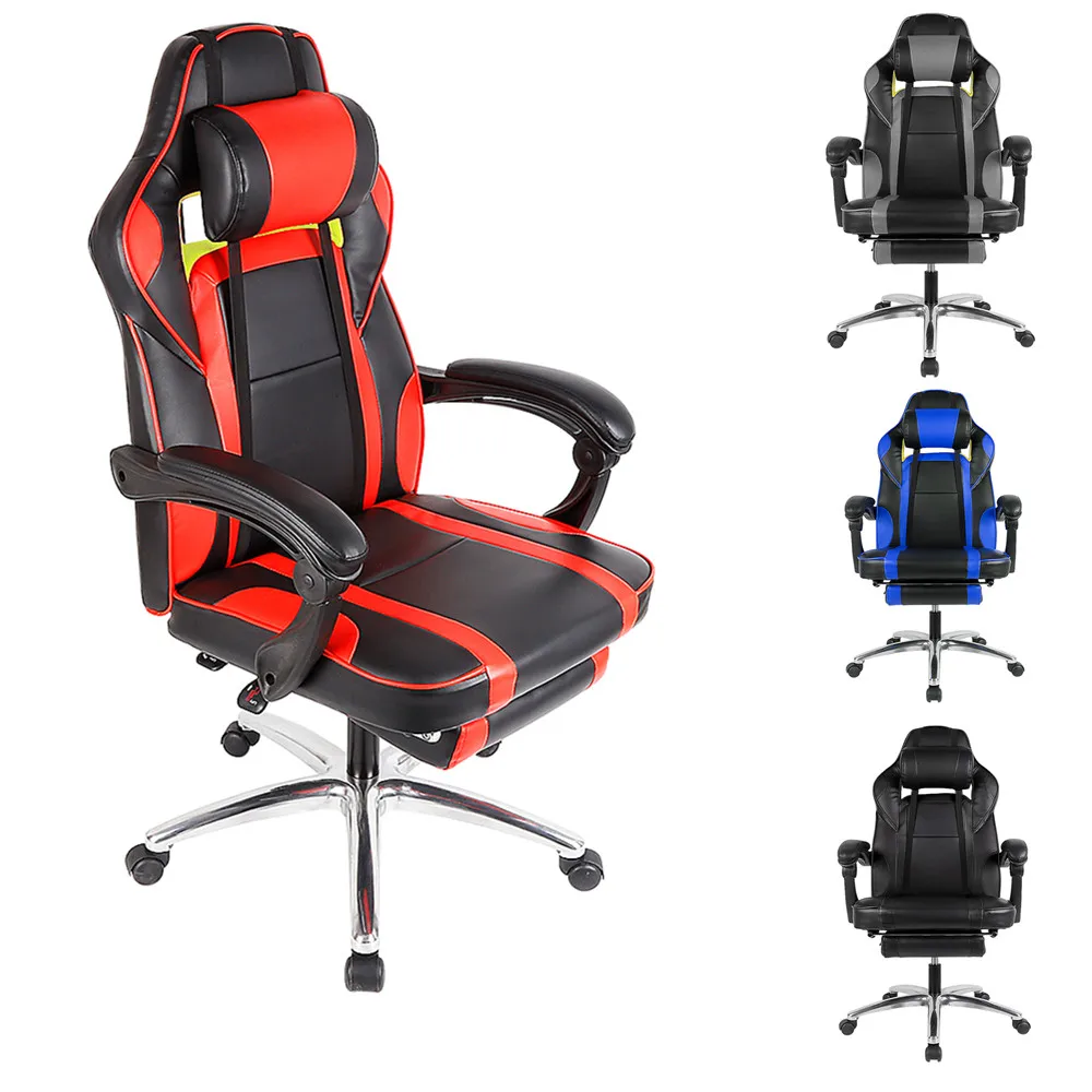 Recliner Computer Office Chair Swivel Rotating Racing Gamer Chair
