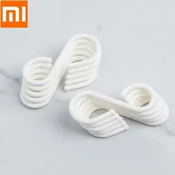 10 шт./компл. Xiaomi Mijia S Тип двойная головка крюк кухня спальня ванная комната мульти-функция двойной крючок