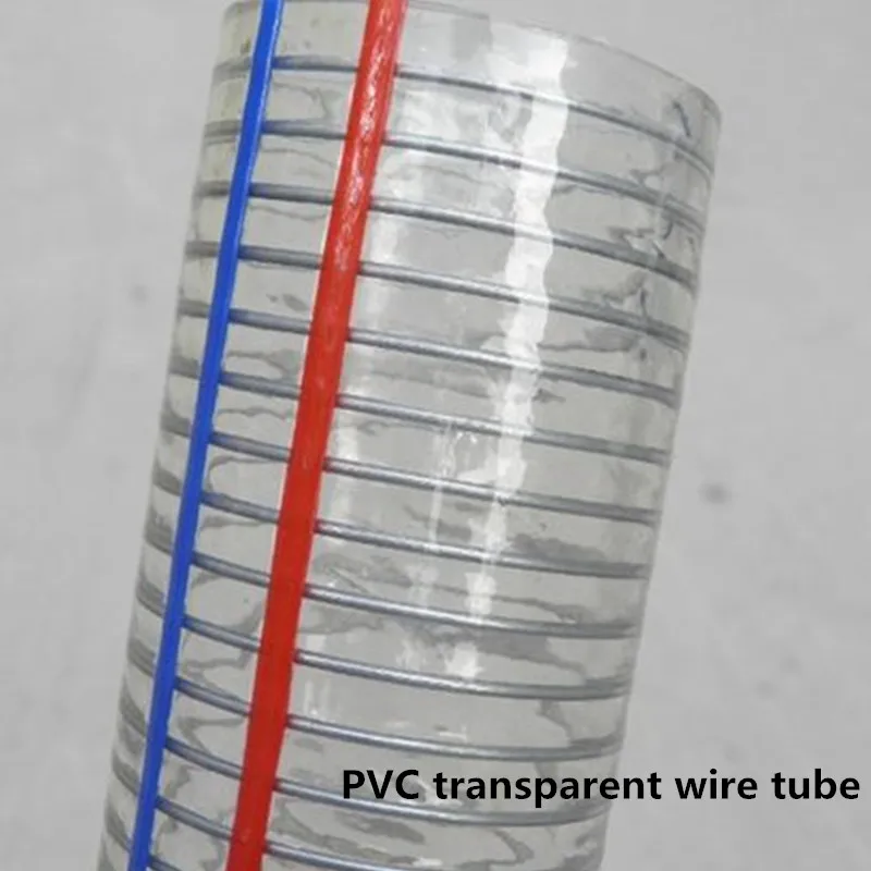 

PVC steel pipe transparent steel pipe plastic pipe pvc steel hose nontoxic antifreeze transparent