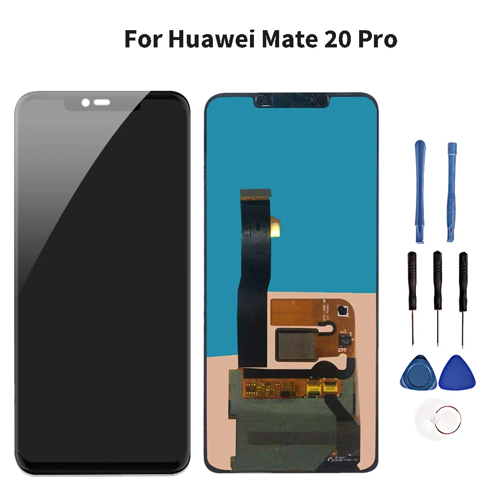 Качественный 6 39 дюймовый ЖК дисплей для Huawei Mate 20 Pro сенсорный экран дигитайзер