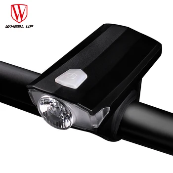 

WHEEL UP Bicycle Light Bike Waterproof IPX4 Headlight USB Rechargeable Mini Anti-glare XPE Lamp Beads Floodlight Cycling Light