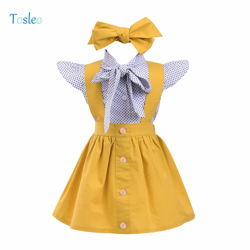

Baby Girls Clothes Set Summer 1pc Headband+1pc Tops+1pc Belt Skirt+1pc Headband Girls Princess Clothes Baby Photography Props