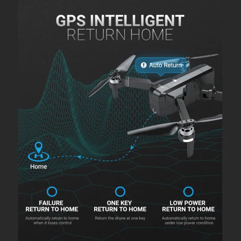 Tanie SJRC F11 PRO GPS Drone z Wifi FPV 1080 P 2 K kamera hd F11 bezszczotkowy Quadcopter 25 minut czas lotu składany Dron Vs SG906