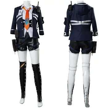 

Game Arknights Chen Cosplay Costume Full Set Custom Made For Women Girls Unisex Adult Halloween Carnival Costumes