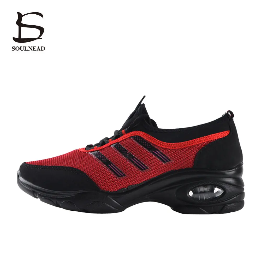 

2017 Sneakers for women/men Dance Shoes Soft Breath Platform Sports Dancing Sneakers Woman Girls Practice Jazz Superstar Shoes