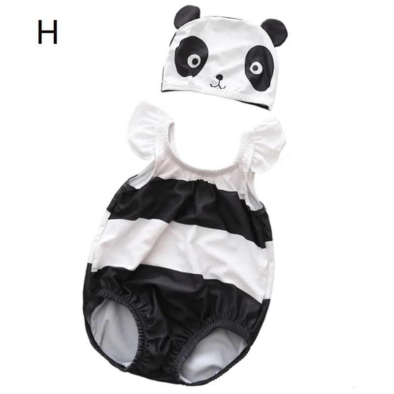 Cartoon Children One-Piece Suits Lovely Children Swimsuit Kids Swimsuit One-Piece Swimming Suit Baby Swimwear