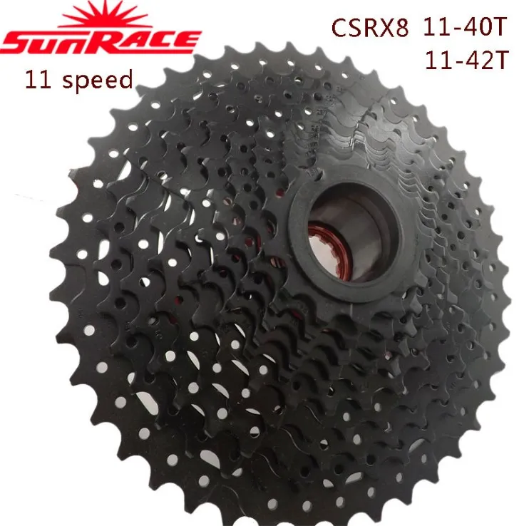 Sunracing 11 скорость 11-42T MTB велосипедная обгонная муфта 11 S горный велосипед велосипедная кассета части велосипеда кассеты