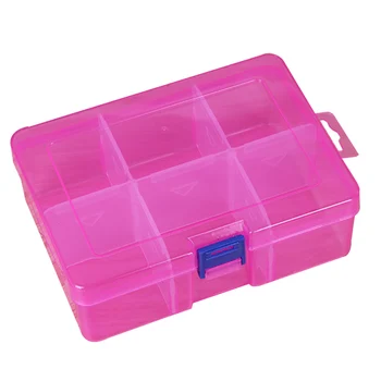 

Plastic Transparent Sealed Storage Box Jewelry Display Multi-Function Home Outdoor Portable Travel Small Items Storage Boxes