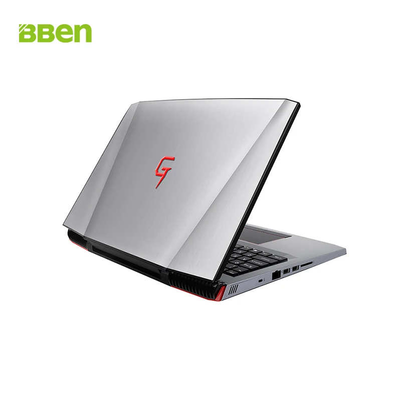 BBEN 15.6'' Laptop NVIDIA GTX1060 Intel i7 7700HQ Kabylake 16GB RAM 128GB SSD 1T HDD RGB Backlit Keyboard Windows 10 Metal Case