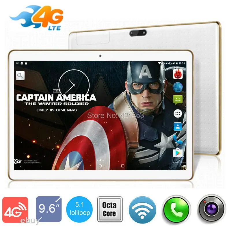 Lowest Price Free Shipping 9.6 inch tablet Octa Core 3G/4G LTE GPS Android 5.1 4GB+64GB Tablet Dual Camera 5.0MP 1280*800 IPS HD Screen Lowest Price Free Shipping 9.6 inch tablet Octa Core 3G/4G LTE GPS Android 5.1 4GB+64GB Tablet Dual Camera 5.0MP 1280*800 IPS HD Screen
