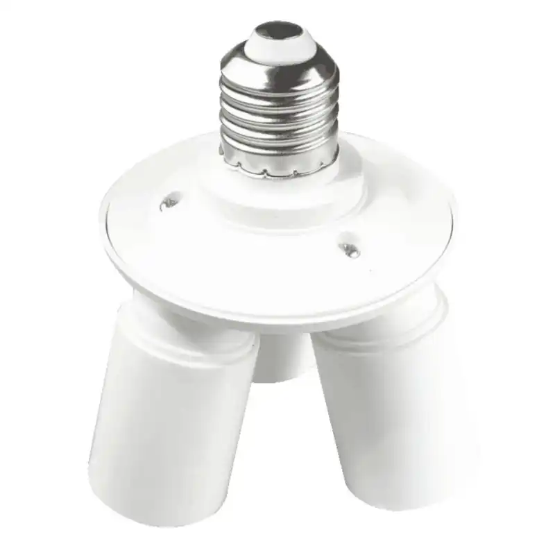 E27 Base Socket Splitter LED Light Lamp Bulb Adapter Holder Converter Socket