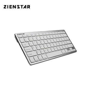 

Zienstar AZERTY French Language Slim Bluetooth Wireless Keyboard for ipad/Iphone/Macbook/PC computer/Android Tablet