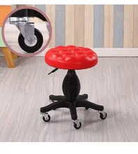 Southeast Asian style barber chairs Home coffee stool retail free shipping furniture shop chair lift rotation stool brown red