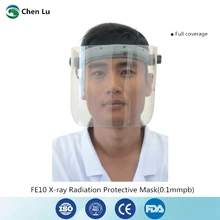 Прямая медицинская лучевая защита свинцовая стеклянная маска Высокое качество CT рентгеновское излучение защитная маска для лица