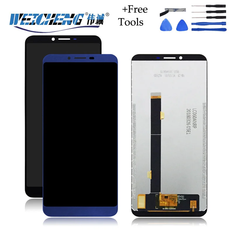 

WEICHENG For Cubot X18 Plus LCD Display and Touch Screen Assembly Replacement With Tools+Adhesive For Cubot X18 Plus