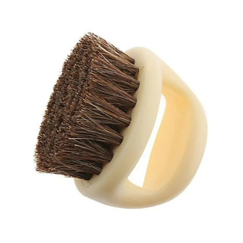 

Horse Hair Brush Men's Shaving Brush Barber Salon Men Facial Beard Cleaning Appliance Shave Tool Razor Brush with Handle for Men