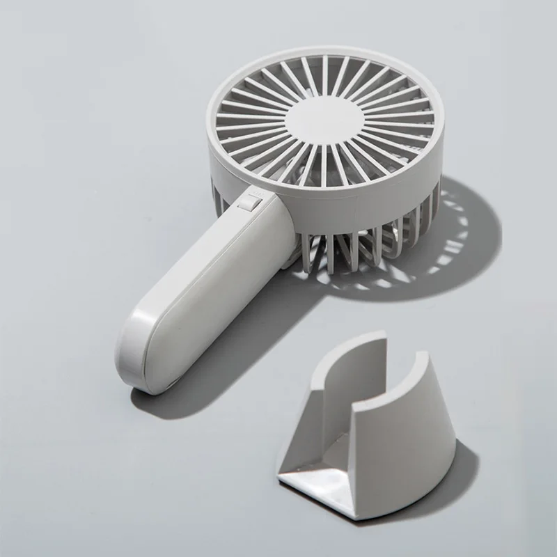 

Portable Hand Fan USB Power Handheld Mini Fan Cooler Portable Desk Desktop Table Cooling Fan with USB Rechargeable Battery