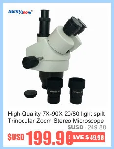 Luckyzoom бренд профессиональный промышленный микроскоп складной окуляр Eyeshields или глаз-охранники бинокулярный микроскоп аксессуары