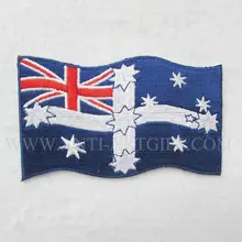 На заказ Вышивка Патчи 3," флаг страны патч merrow Высокое качество без минимальный объем заказа Утюг-на спине