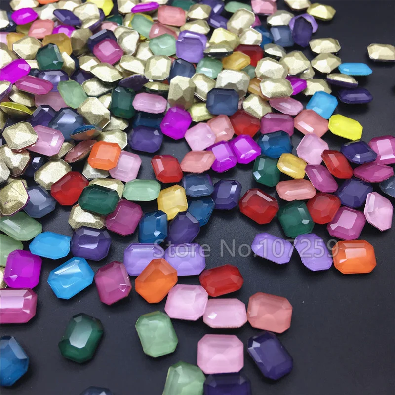 

TopStone Mix Mocha Colors Tiny CRYSTAL POINTED BACK Rhinestones Round Oval Rectangle Drop Square Glass Crystal fancy Stone