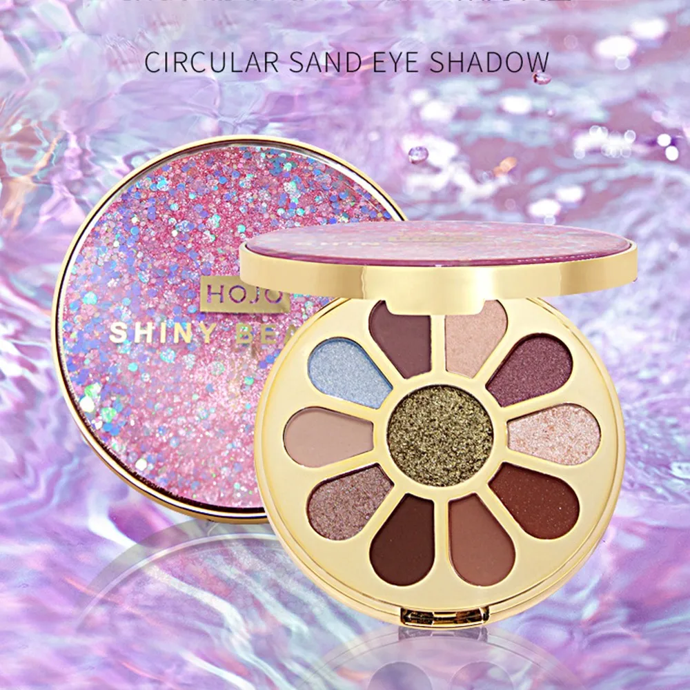 

11 Colors Fashion Eyeshadow Palette Matte Shimmering Eyeshadow Palette Glitter Eye Shadow Makeup Beauty Make up set Cosmetics