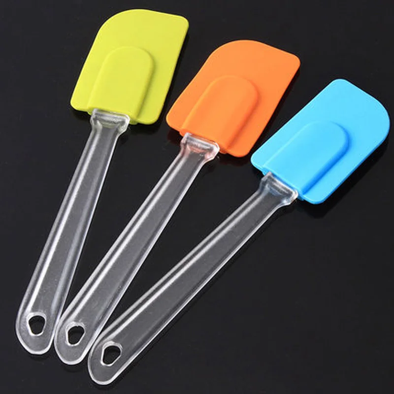 Buy Kitchen Cake Scraper Silicone Spatula Baking