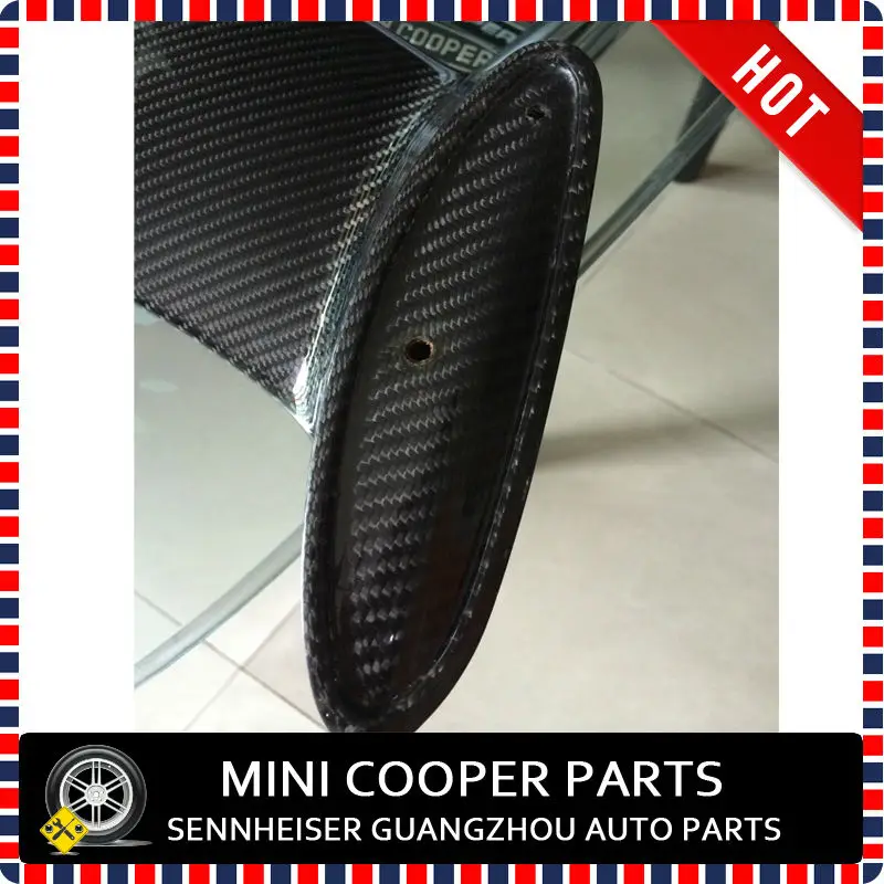 Back Of Carbon Fiber Spoiler Mini Clubman