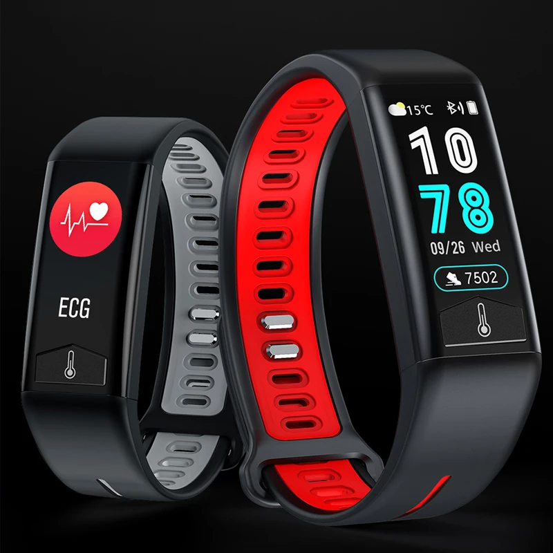 Heart Rate ECG Monitor Smart Watch Fitness Smart Bracelet IP68 Waterproof Wristband Body Temperature Smart Band Wearable Devices Heart Rate ECG Monitor Smart Watch Fitness Smart Bracelet IP68 Waterproof Wristband Body Temperature Smart Band Wearable Devices