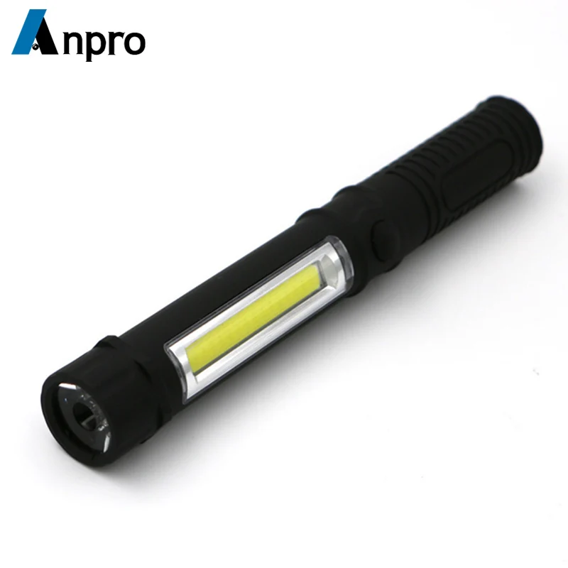 

Anpro COB LED Torch Mini Pen Light Hanheld Flashlight Multifunction Auto Car Inspection Handle Repair Tools With Magnet Z2