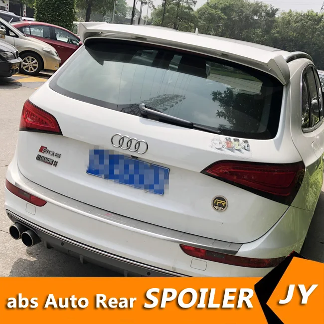 

For Audi Q5 Spoiler 2014-2017 Audi Q5 spoiler TF High Quality ABS Material Car Rear Wing Primer Color Rear Spoiler