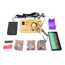 Электрические сверла для ногтей Набор мельница резак машина для Типсы для маникюра Электрический маникюр ногтей педикюр файл