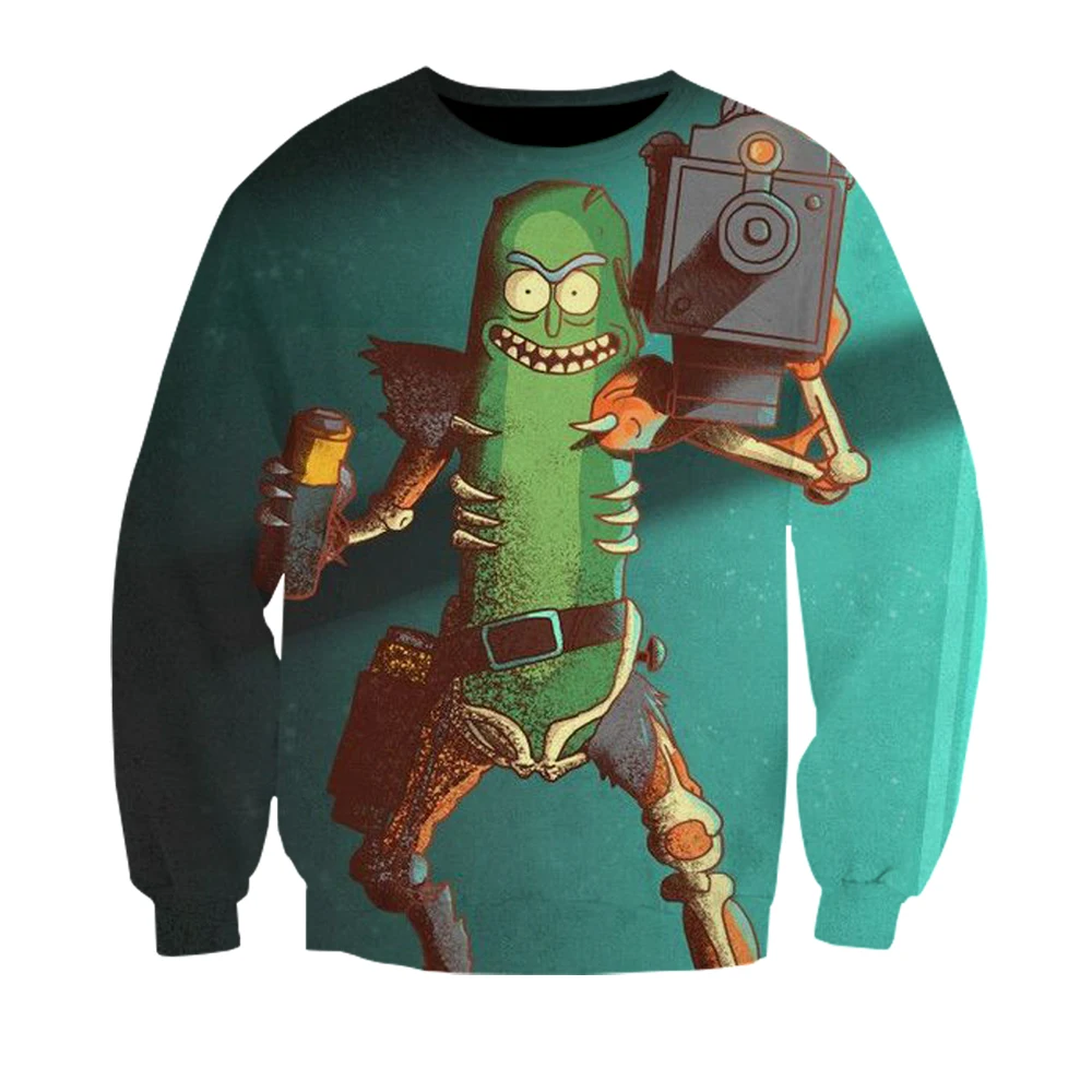 

Rick and Morty Sweatshirts Men Women Kid Teen Couple 2018 Hip Hop Streetwear Tops Graphic Korean Hoodie Ulzzang O-Neck Pullovers