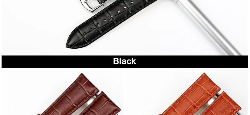 MAIKES, дизайн, ремешок для часов из натуральной кожи, ремешок для часов 12 мм-24 мм, часы, браслет, аксессуары для часов, черные ремешки для часов Casio
