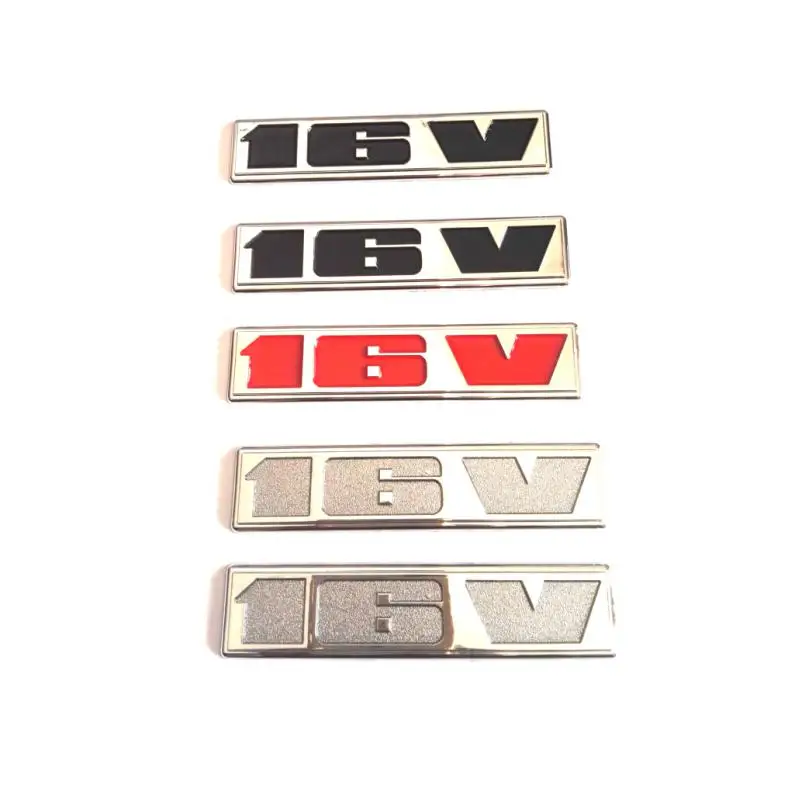 10pcsxFree Shipping Plastic 16V Auto Stickers Emblems Badges
