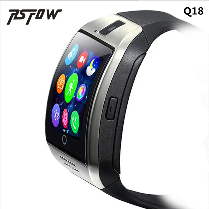 RsFow Q18 Passometer Smart watch with Touch Screen camera Support Sim TF card Bluetooth smartwatch For