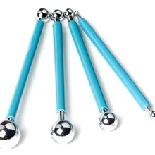 Таблетки стержни из четырех частей ультра-легкая глина инструменты из нержавеющей стали ГЛИНА Моделирование Украшение давление глазное гнездо